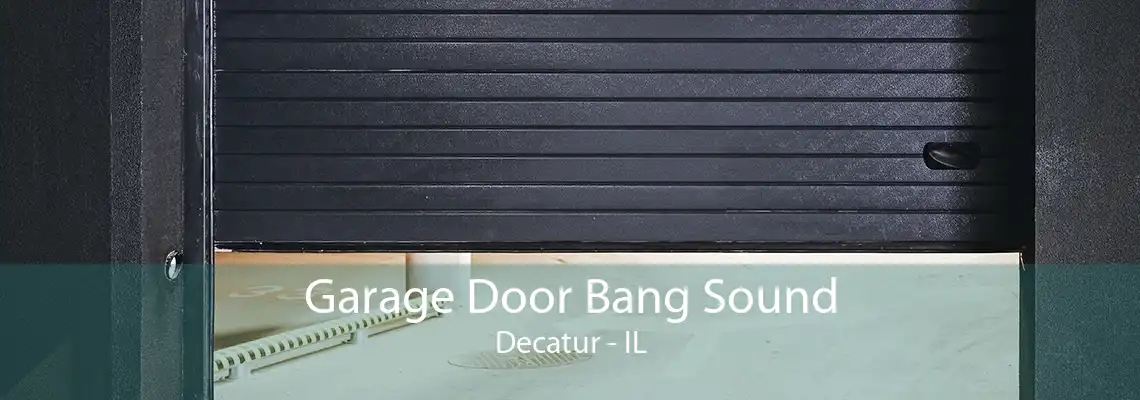 Garage Door Bang Sound Decatur - IL