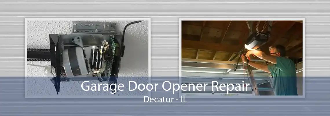 Garage Door Opener Repair Decatur - IL