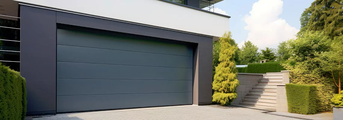 Haas Galvanized Steel Garage Door in Decatur, IL