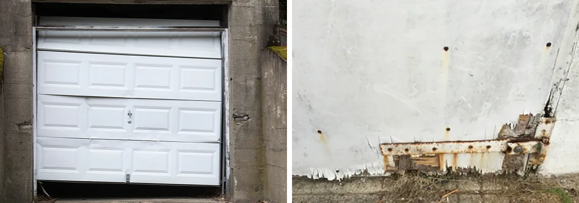 Rotten Commercial Garage Door Repair in Decatur, IL