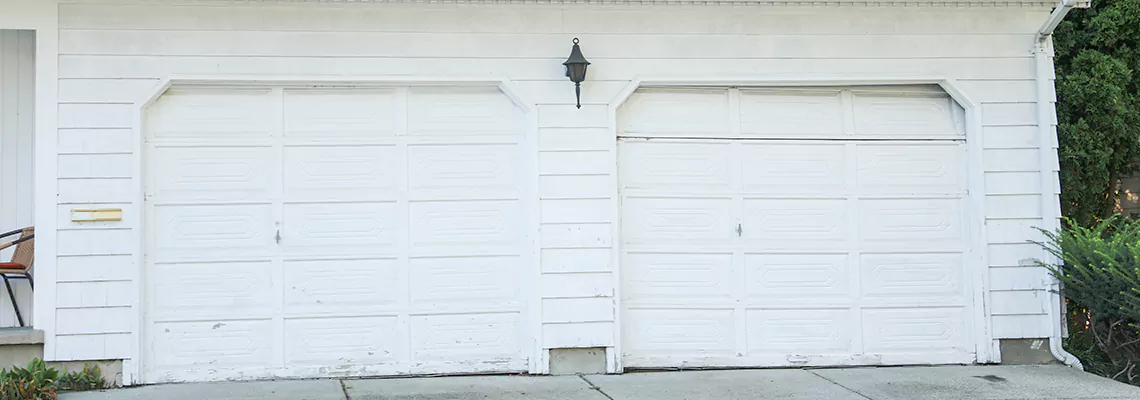 Roller Garage Door Dropped Down Replacement in Decatur, IL