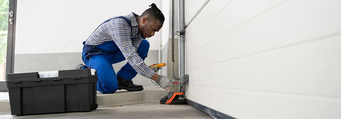 Garage Door Track Repair in Decatur, IL