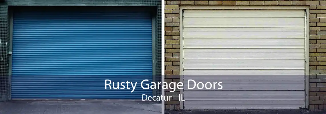 Rusty Garage Doors Decatur - IL